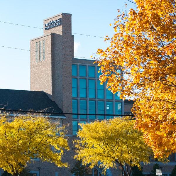 Photo showing the exterior of the Seidman College of Business